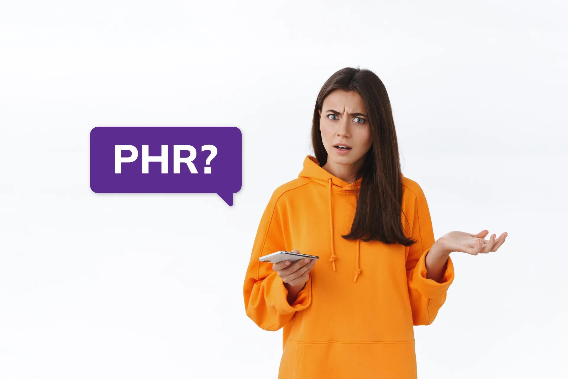 What is a Personal Health Record or a PHR Address?